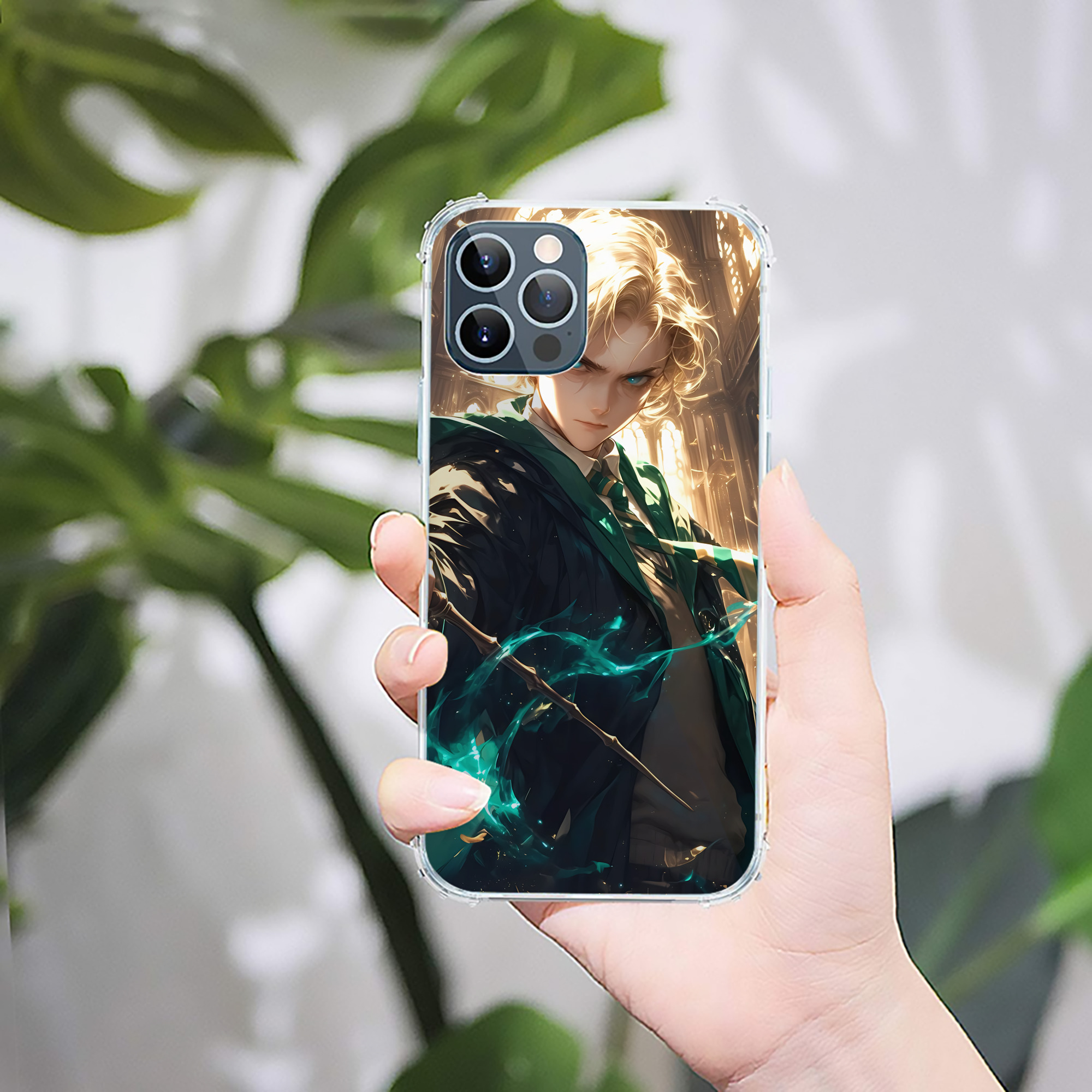 （画像用） Harry Potter ハリー・ポッターシリーズ 【iPhone 12シリーズ対応】透明スマホケース（クリアソフトケース）